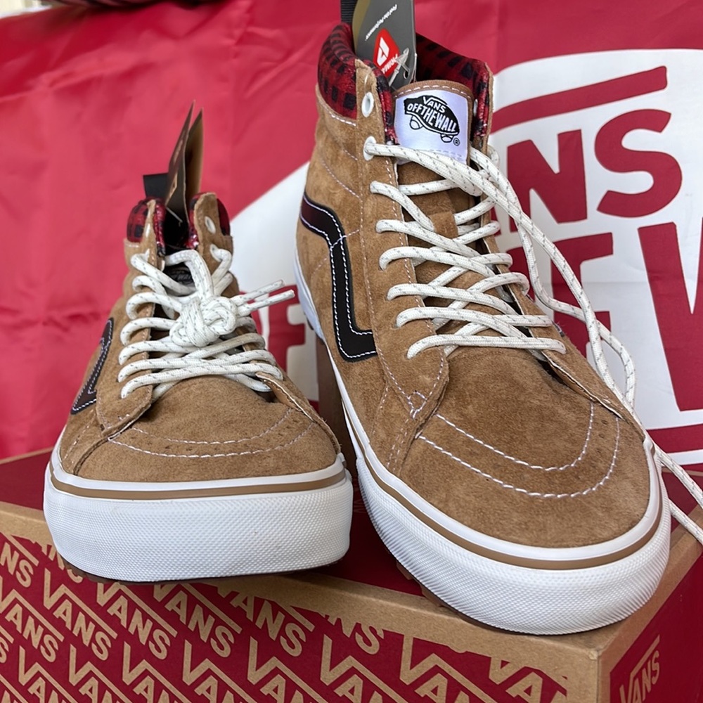 Vans Sk8-Hi Mte-1
Plaid Brown/Black
VNOA5HZYY49 WMNS boots - Picture 7 of 16